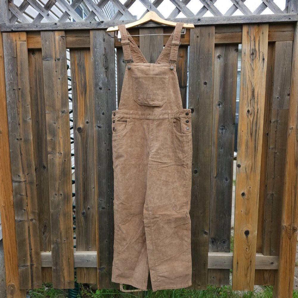 Jillian Harris Joe Fresh Rustic Corduroy Overalls Women's Size Small BNWT 2024 - Picture 2 of 7
